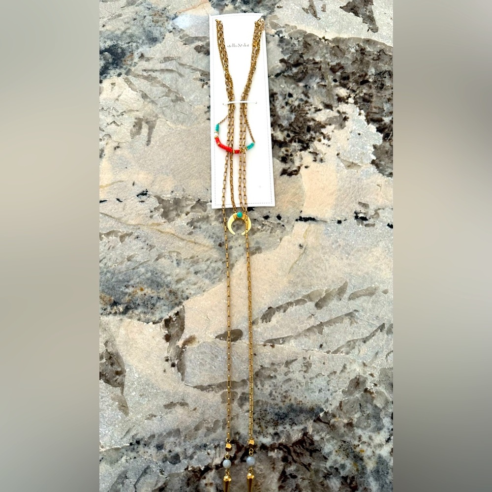 Stella and Dot Grandi layered necklace